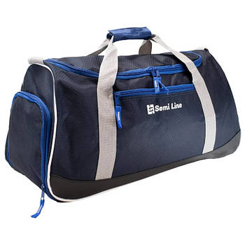 Сумка дорожня Туристична для подорожей Semi Line 40 Navy/Blue (A3043-1) Польща