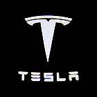 Світлодіодне штатне підсвічування на дверях автомобіля з логотипом Tesla 3, S, X, Y, фото 3