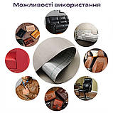 Самоклеюча екошкіра у рулоні 1.37*3m*0.5mm LIGHT GREY (D) SW-00001324, фото 6