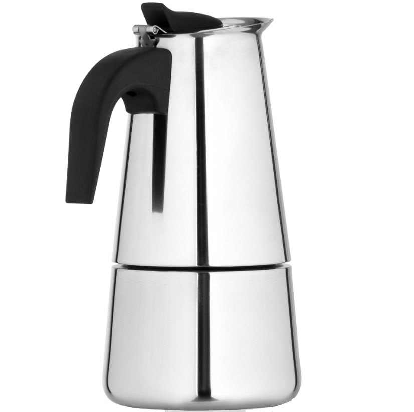 Гейзерна кавоварка Ardesto Gemini Apulia, 0.2л, нержавіюча сталь, фото 1