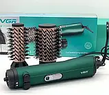 Фен-щітка для волосся Hot Air Styler VGR V-498, фото 7