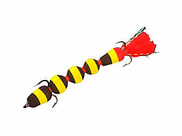 Мандула Killer Worm 5 сегментів 2,4" 60мм - мікро - ПрофМонтаж - #908 (MK5S908)