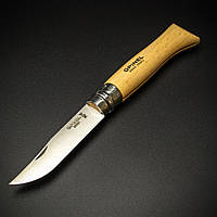 Ніж кухонный Opinel Inox Natural Classic No.08 123080