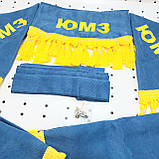 Комплект штор на кабіну ЮМЗ УК (сині), фото 6