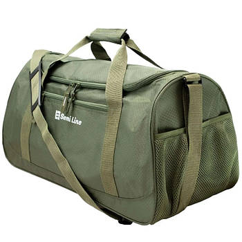 Сумка дорожня Туристична для подорожей Semi Line 40 Khaki (A3043-3) Польща