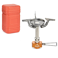 Портативний газовий пальник для кемпінгу і подорожей Widesea