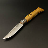 Ніж кухонний Opinel Inox Natural Classic No.10 нержавіюча сталь (123100)