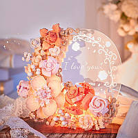 Конструктор нічник блоковий дитячий з підсвіткою з індивідуальним написом