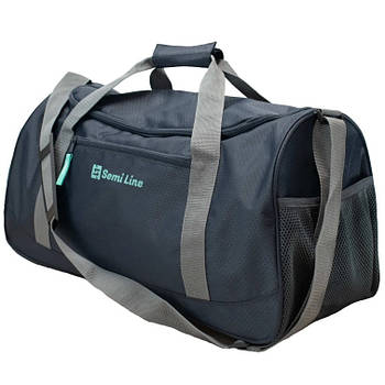 Сумка дорожня Туристична для подорожей Semi Line 40 Navy/Grey (A3043-4) Польща