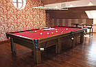 Більярдний стіл Фаворит 8 футів, масив Ясеня, плита Ардезія, фото 7