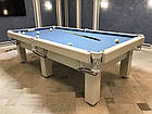 Більярдний стіл Фаворит 8 футів, масив Ясеня, плита Ардезія, фото 8