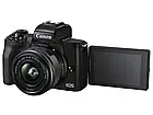 Canon EOS M50 Mark II kit 15-45 + 55-200 (4728C015) Бездзеркальний фотоапарат, фото 3