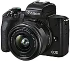 Canon EOS M50 Mark II kit 15-45 + 55-200 (4728C015) Бездзеркальний фотоапарат, фото 5