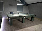 Більярдний стіл Фаворит 8 футів, масив Ясеня, плита Ардезія, фото 10