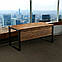 Стіл керівника Tobi Sho LOFT Volcano СКВ/1 прямий стільниця 36 мм, 1600х800х765 Фаєрвуд, фото 5
