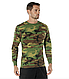 Футболка чоловіча довгий рукав камуфляж WOODLAND LONG SLEEVE T-SHIRT ROTHCO США, фото 8