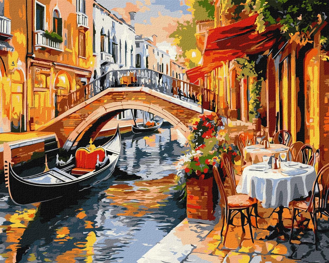 Картина за номерами Міста. Вулицями Венеції 40*50 см Ідейка KHO 3660, фото 1
