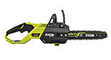 Безщіткова акумуляторна ланцюгова пилка Ryobi RY36CSX30B-0, 30см шина, фото 2