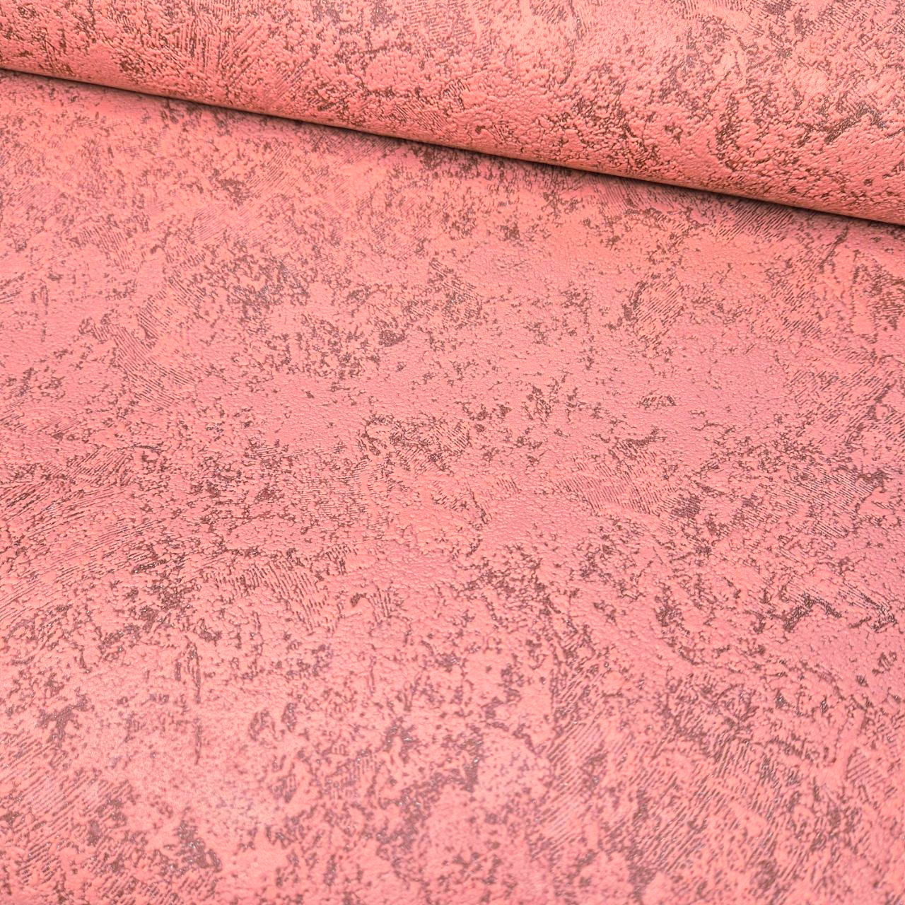 Шпалери вінілові флізелінові 10.05×1.06 м Слов'янські 3708-12, червоні в спальню, коридор, зал, вітальню, фото 1