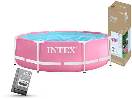 Басейн каркасний Intex 28290 розмір 244x76см, об'єм 2843л, фото 1