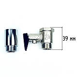 Комплект запобіжний клапан бойлера з ручкою + подовжувач 30мм 1/2" хром (5RL) Boiler Series, фото 2