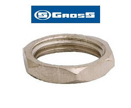 Контрайка 1/2" нікельована Gross SF