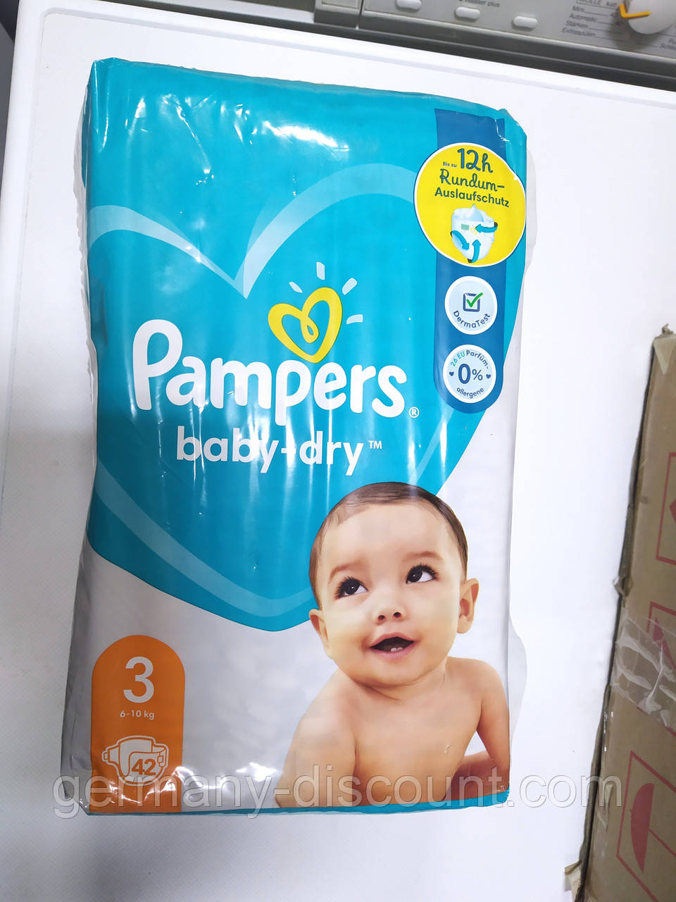 Підгузники дитячі Pampers Бейбі драй №3 42шт Німеччина