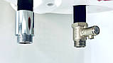 Комплект запобіжний клапан бойлера + подовжувач 30мм 1/2" хром (4BL) Boiler Series, фото 3