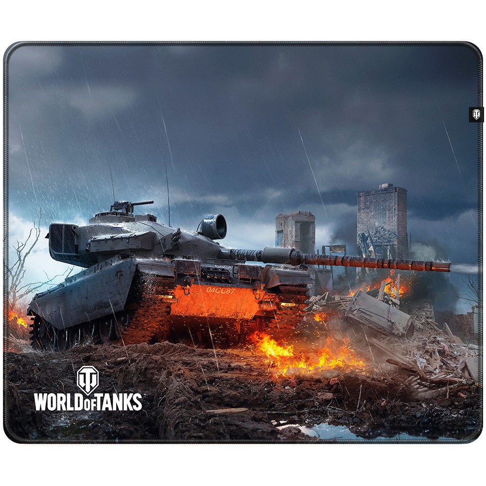 Килимок для миші WORLD OF TANKS Centurion Action X Fired Up, M 30x36 см