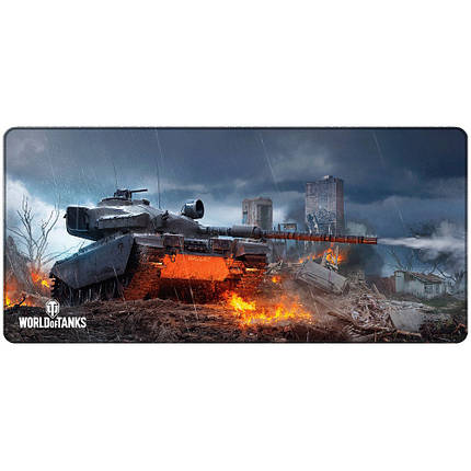 Килимок для миші WORLD OF TANKS Centurion Action X Fired Up, XL 42x90 см, фото 1