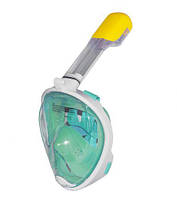 Маска для снорклинга (зелена) L / XL