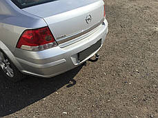 Фаркоп Opel Astra H 2008-2012 (Опель Астра Н седан) без підрізу бампера, фото 4