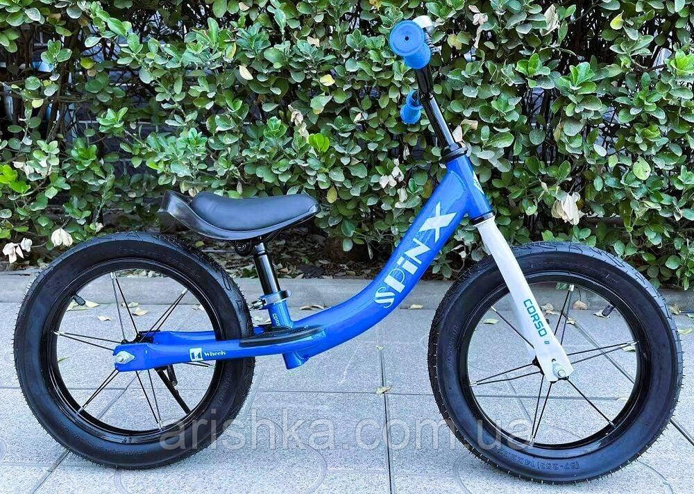 Велобіг металевий "CORSO Spin-X"  сталева рама, колесо 14"