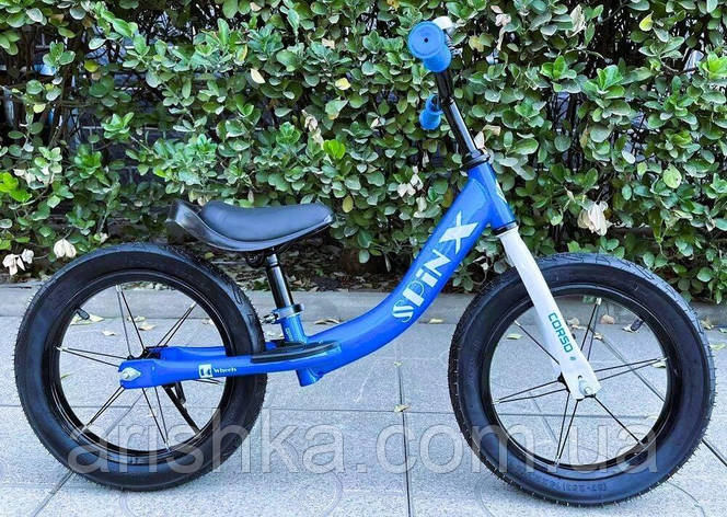 Велобіг металевий "CORSO Spin-X" сталева рама, колесо 14", фото 1
