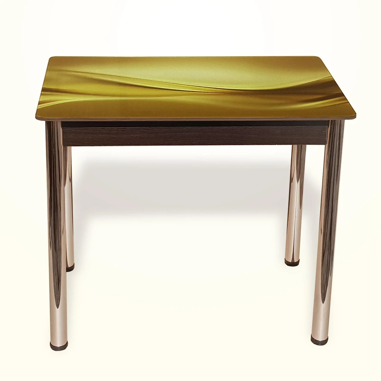 Стіл обідній Даллас стільниця - скло 10 мм + фотодрук   , ноги хром Fusion Furniture