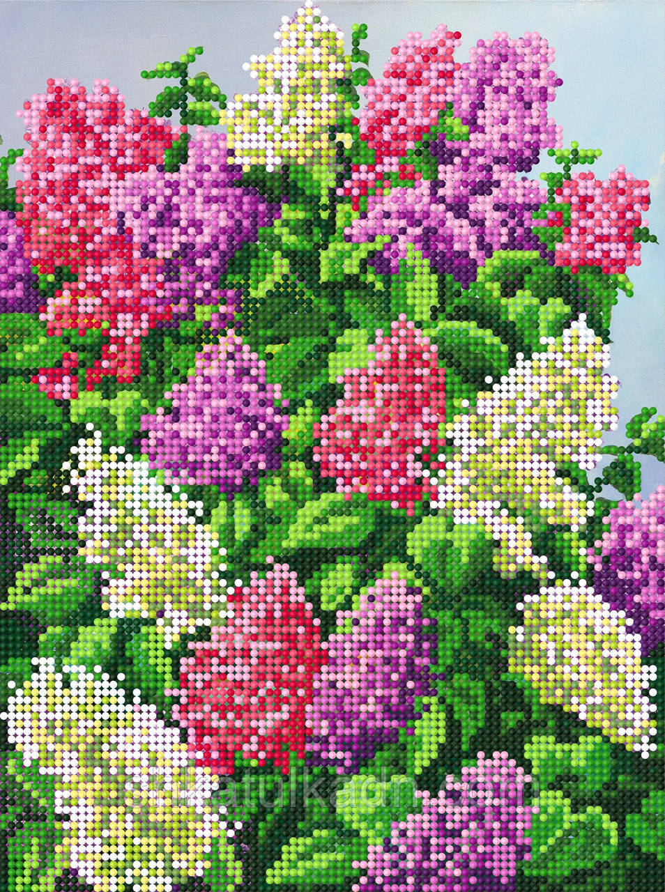 Схема для вишивки бісером Бузок, фото 1