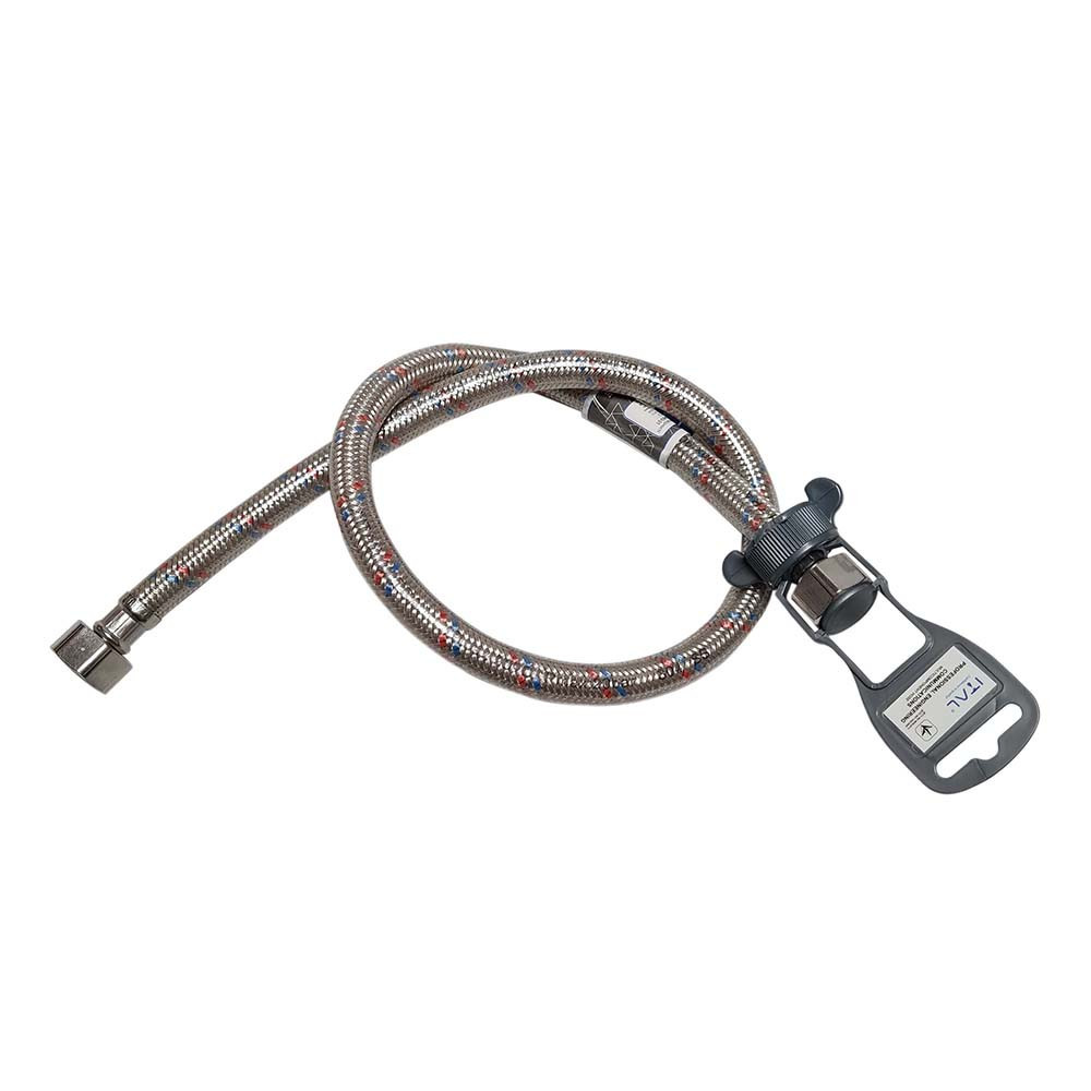 Шланг для підведення води ITAL 1/2" Ultra new ВВ, 1 м