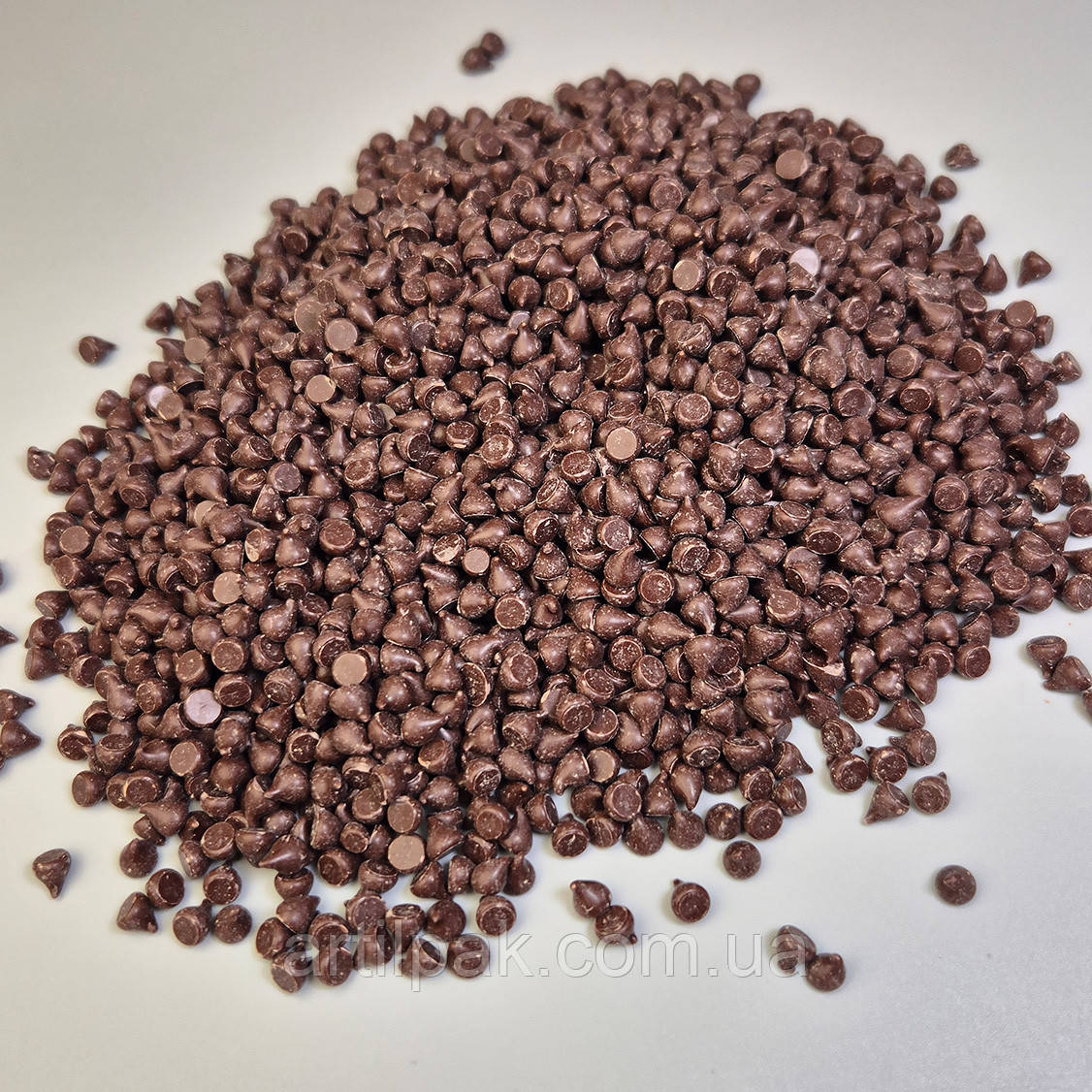 Дропси термостабільні з високоякісної кондитерської глазурі Шарлі Деко Браун (фасування 0,5 кг), фото 1