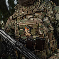 M-Tac нашивка Tactical girl №6 PVC redhead/Light Olive V1, фото 4