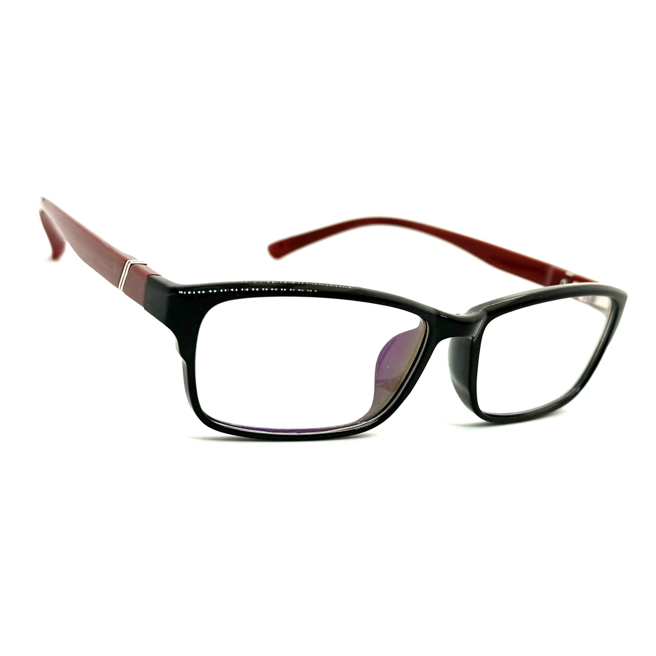 Оправа для окулярів 7110 чорна з червоним