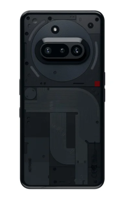 Смартфон Nothing Phone (3a) 5G 12/256GB Black 120Hz (A10400145