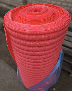 Матеріал для виготовлення декоративних крил.Червоний.Спінений поліетилен НПЕ-3мм Мінімальне замовлення від 50 м