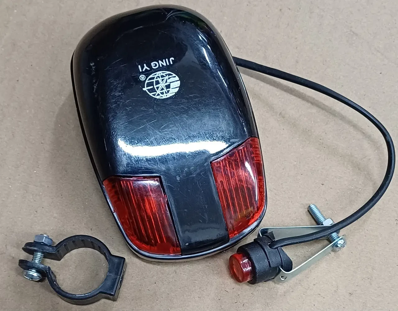 Сигнал на велосипед дзвінок мигалка JY-800, фото 1