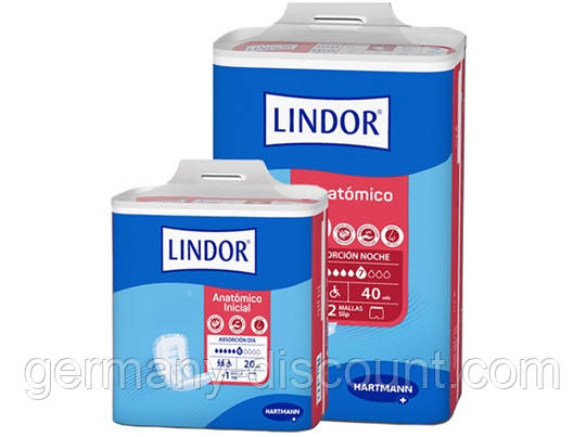 Урологічні прокладки lindor anatomico 40
