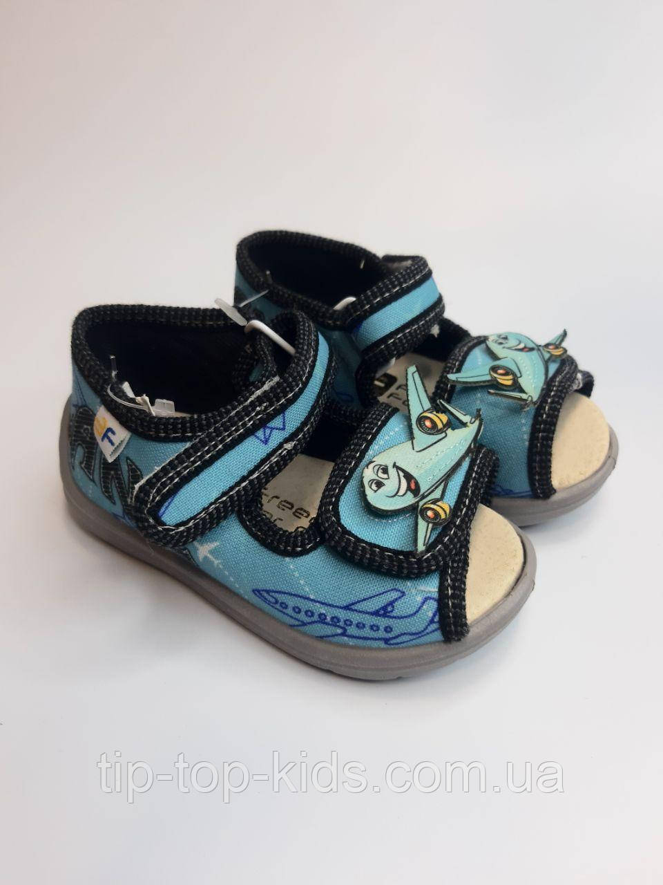 Босоніжки для хлопчика 3 F 21/13 ВМ синій р.21 (останні), фото 1
