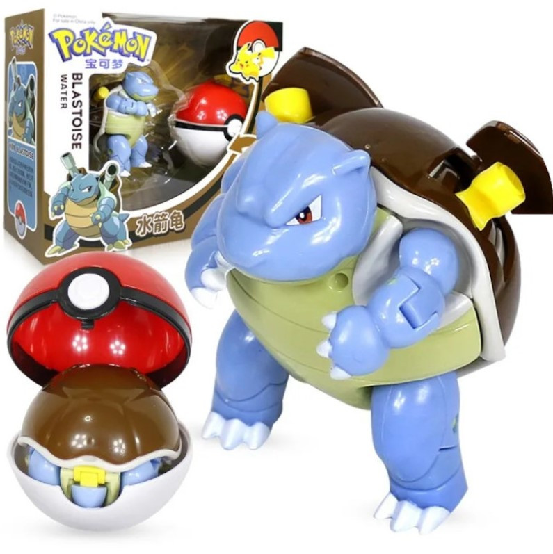 Покебол Покемон BLASTOISE куля з фігуркою-трансформером Бластойз Pokemon GO