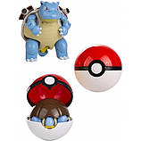 Покебол Покемон BLASTOISE куля з фігуркою-трансформером Бластойз Pokemon GO, фото 9