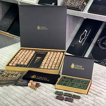 Подарунковий набір настільних ігор: Лото + Доміно – ідеальний вибір для чоловіка, арт 707003