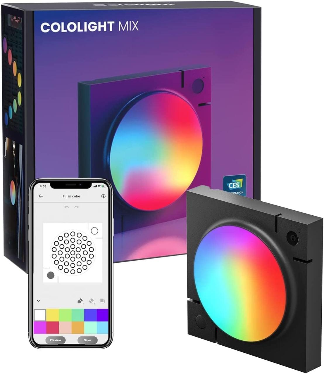 Світлодіодні світильники Cololight LED Mix, настінні світильники для декору кімнати, кольорова підсвітка з