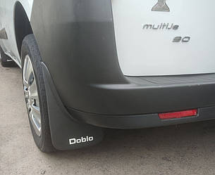 Бризковики Premium (Туреччина) Передні для Fiat Doblo II 2010-2022 рр, фото 3